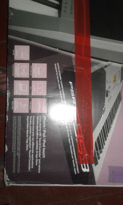 Синтезатор Yamaha PSR-E353 + педаль + стойка