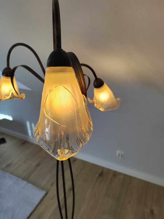 Lampa ozdobna pokojowa podłogowa stojąca