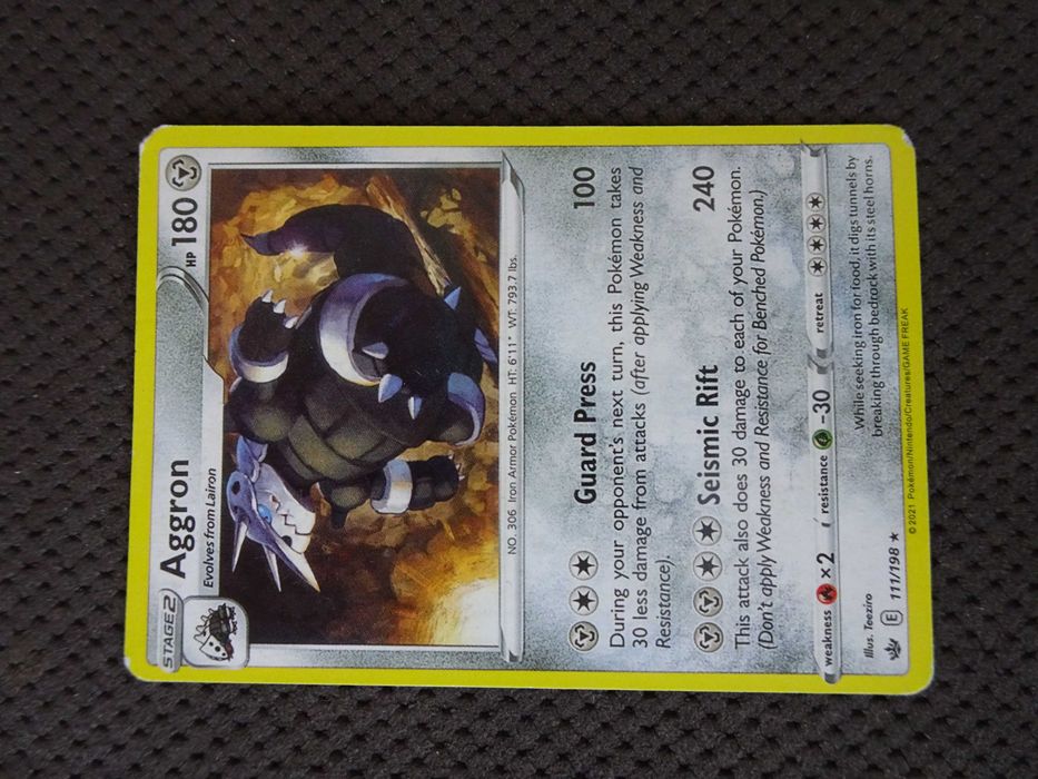 Karta Pokemon Aggron