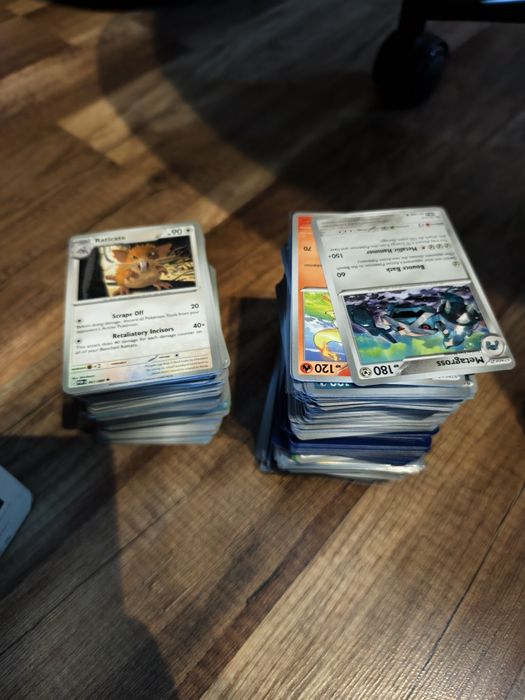 Duży zestaw kart pokemon TCG- oryginalne
