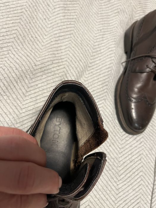 Nowe buty męskie skórzane Bytom r.42