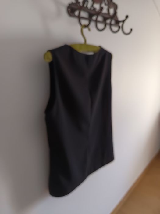 Blusa preta cerimónia "Pilar Rueda"