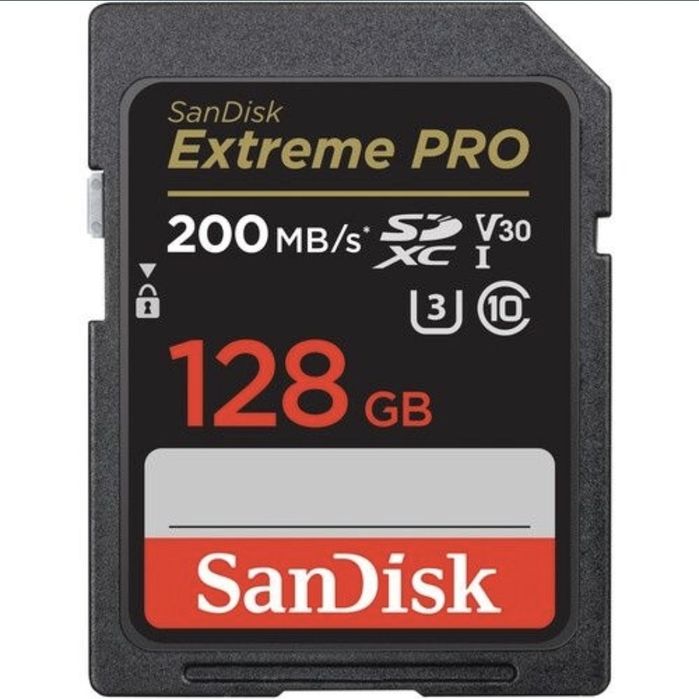 Карти пам'яті SanDisk SD 64/128/256/512GB C10 UHS-I U3 . Нові. Гар.12