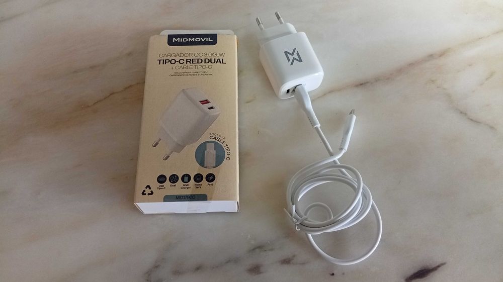 Carregador QC 3.0/20W MidMovil