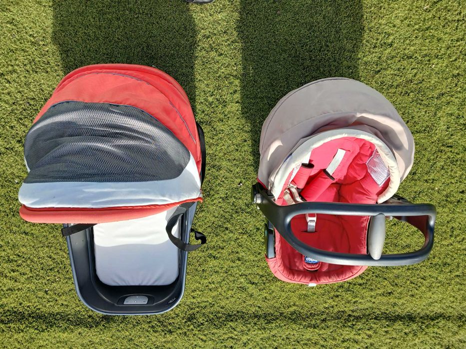 Carrinho passeio - ovo transporte - alcofa