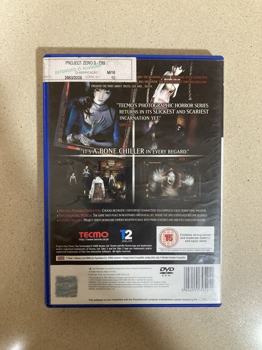 Project Zero 3 The Tormented PS2