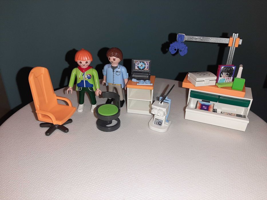 Zestaw playmobile okulista