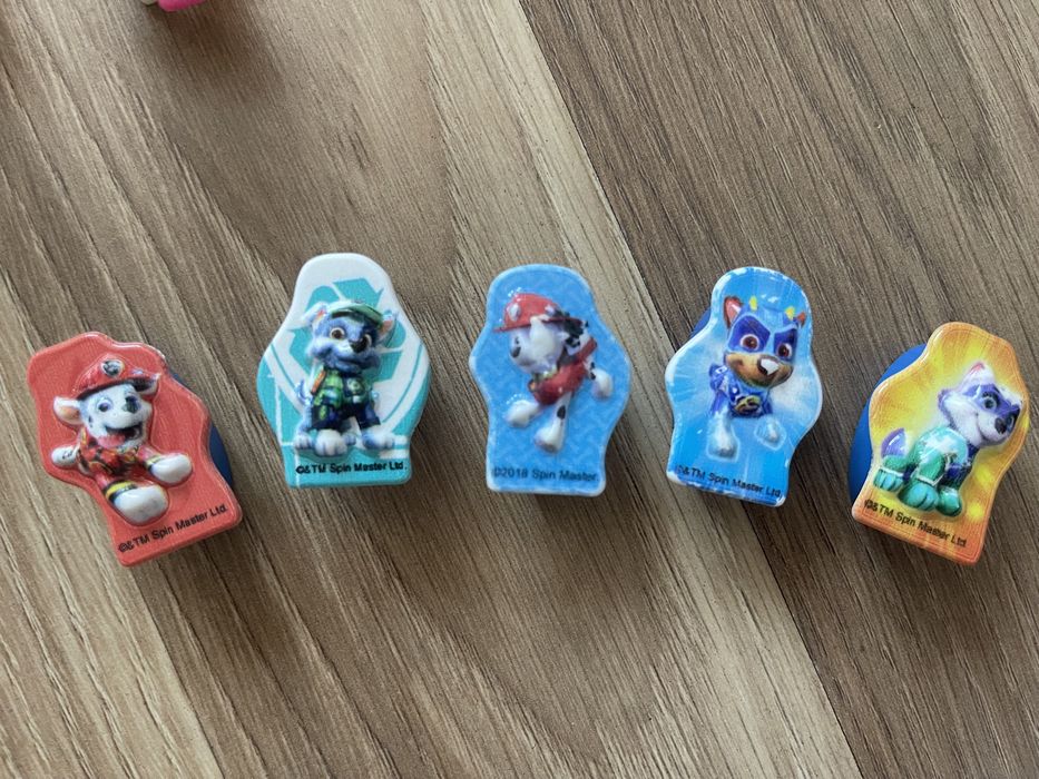 Figurki, pudełeczka, schowki Psi Patrol