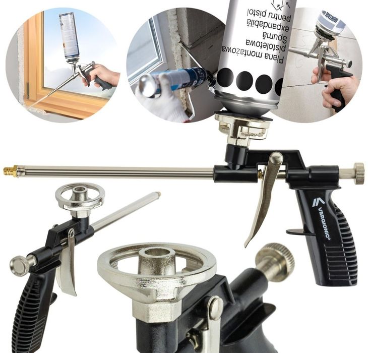 Pistolet do pianki montażowej 2sztuki