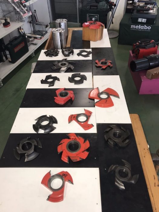 Fresas e Discos para corte de madeiras