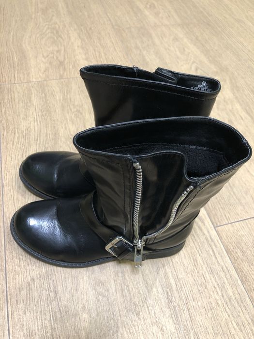 Ботинки Сапожки Черевики чорні