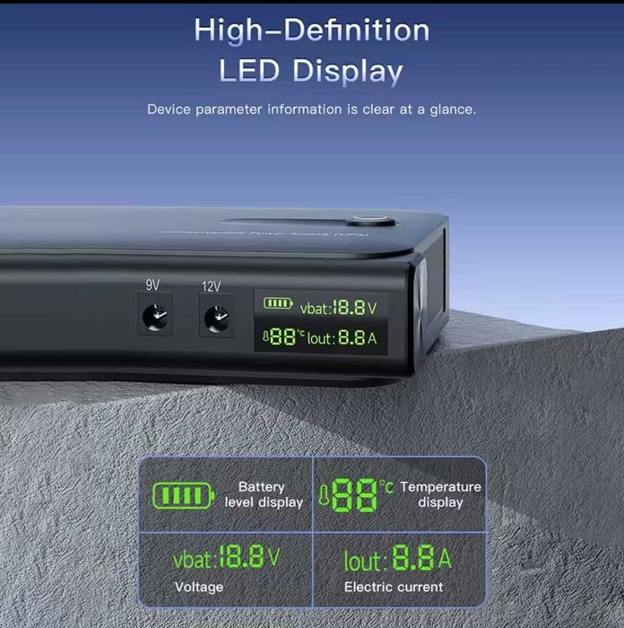 DOCREATE DC1036L - ДБЖ (UPS) для роутера та інш. (Без елем. живлення).