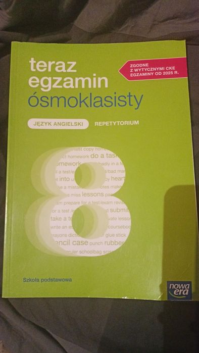Teraz egzamin ósmoklasisty Język Angielski Nowa Era 2025 NOWA