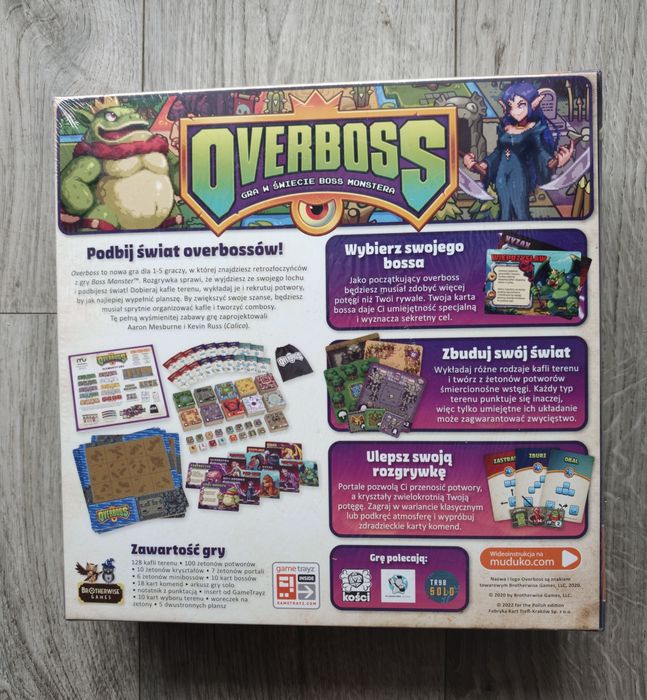 Gra planszowa Overboss (Muduko) - nowa