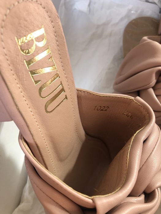 bizuu misszu klapki buty oryginał nowe 36 róż 35 23cm
