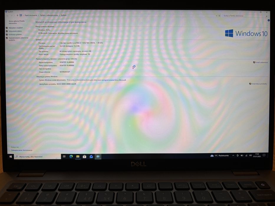 Laptop Dell Latitude 5420 i5 16GB 250GB Ekran Dotykowy