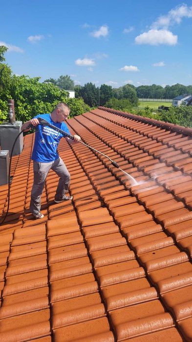 Mycie dachów i elewacji — 500 bar + gorąca woda | Wycena 0 zł
