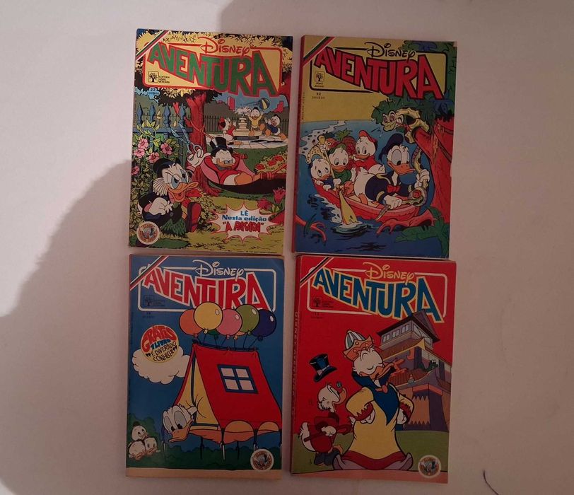 Livros BD Disney anos 80/90