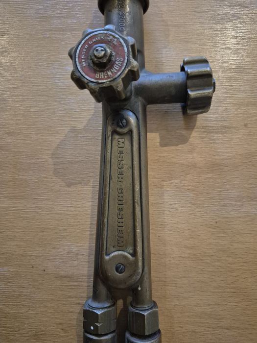 Palnik Spawalniczy MESSER GRIESHEIM Mosiądz Uchwyt Spawanie gazowe