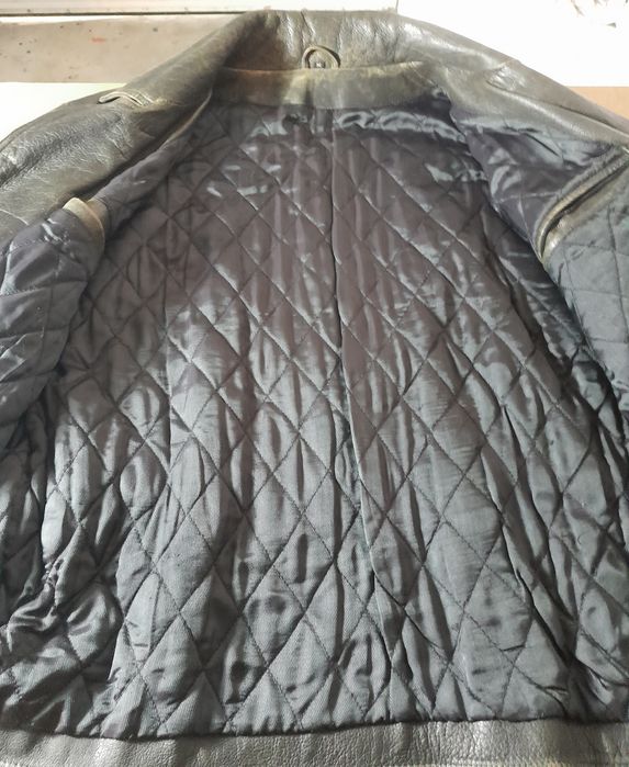 Casaco de cabedal anos 70 puro vintage