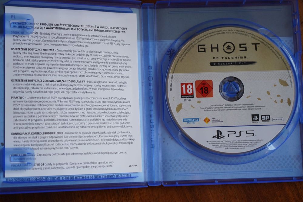 Ghost of Tsushima – Director's Cut – Stan IDEALNY – PS5 PlayStation 5