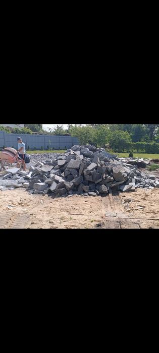 Бут щебень песок отсев пісок щебінь відсів камінь земля вивіз мусора