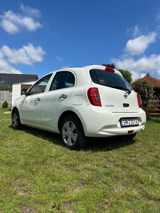 Nissan Micra perła biala