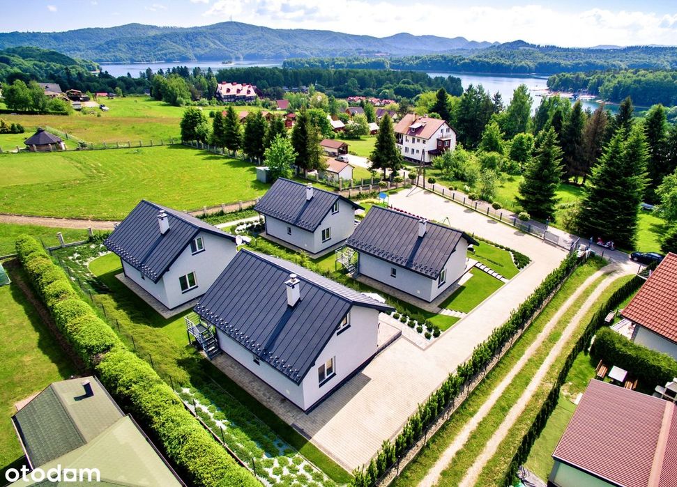 Działający obiekt noclegowy - 4 domki w Polańczyku, Bieszczady