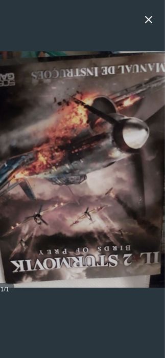 Manual jogo Ps3 Il 2 Sturmovik Birds of Prey