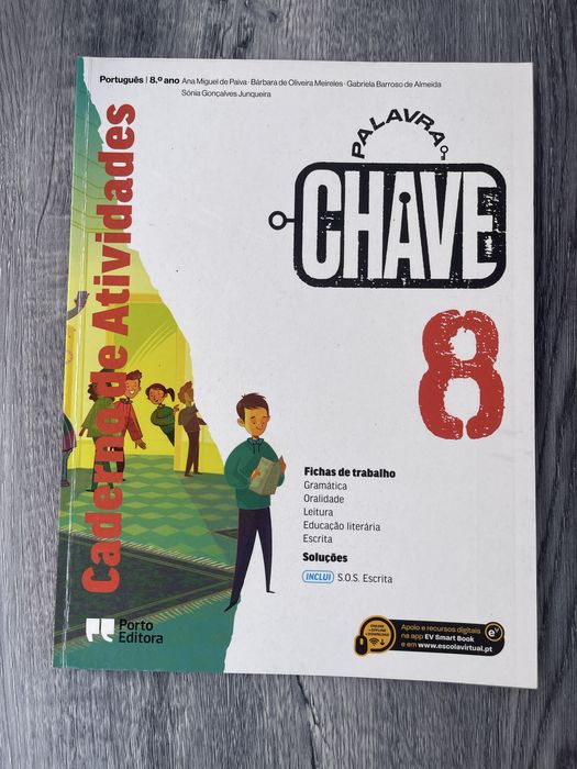 Caderno de atividades de Português 8.º ano “Chave”