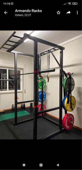 Power rack gym equipament cross fit