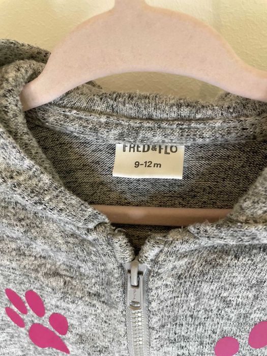 F&F Fred & Flo bluza z wiskozą z kapturem