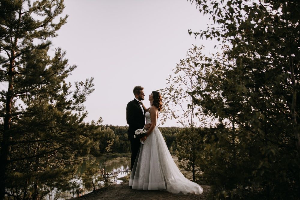 Suknia Ślubna Sincerity Gorset + tren