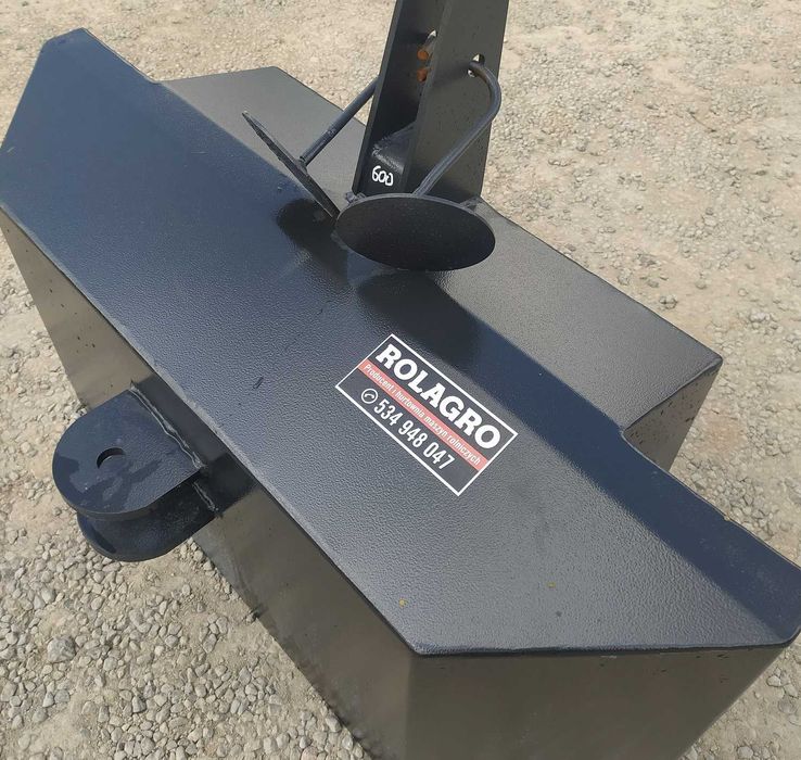Obciążnik 600 kg METAL-TECHNIK mocowanie na przedni lub tylny TUZ