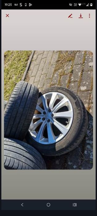 Alufelgi Subaru orginał 17 cali