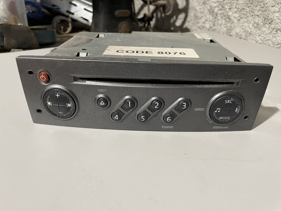 Rádio automóvel Renault Megane / Scénic
