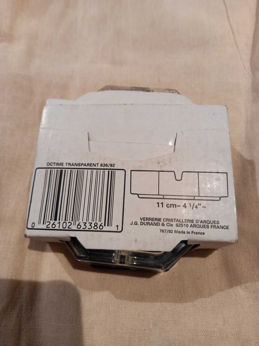 Cinzeiro em Cristal  - Cristal D'Darques - Luminarc