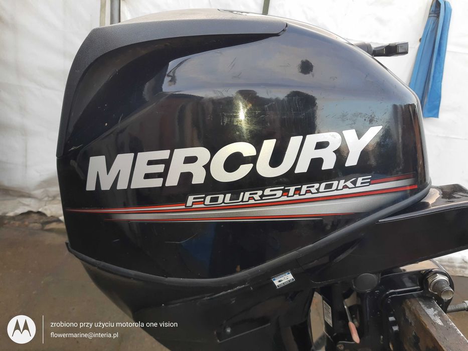 mercury 25 km efi 2019 rok kolumna s krótka
