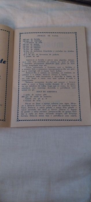 Livrinho com receitas -Casa Ezequiel 1932