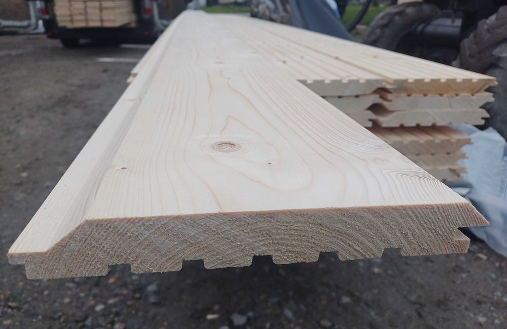 Podbitka półbal szalówka deska podłogowa elewacyjna tarasowa heblowana