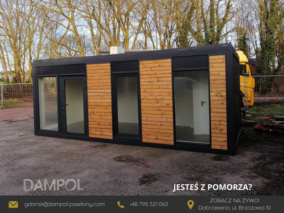 Pawilon handlowy 7x3 21m2 / domek letniskowy, sklep, biuro