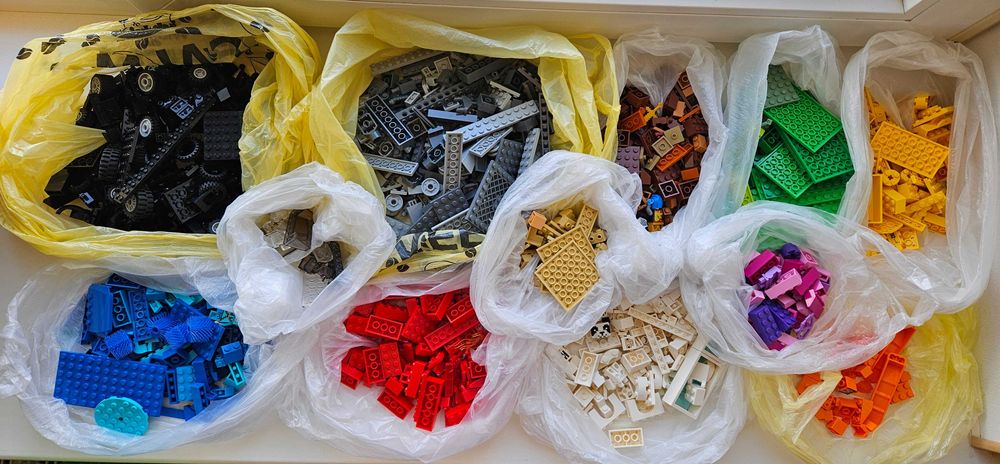 LEGO classic багато деталей