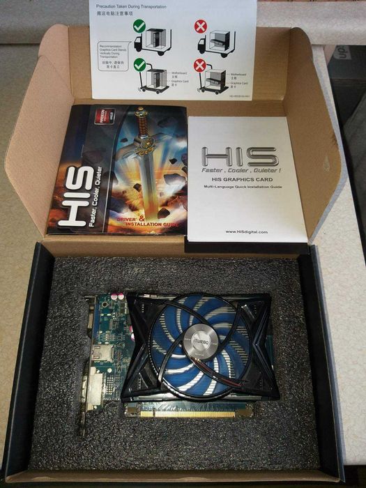 Видеокарта HIS HD7770 GHz Edition 1Gb GDDR5