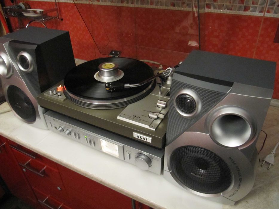 AKAI Japan - Підсилювач + Програвач Вінілу *ІДЕАЛЬНИЙ СТАН