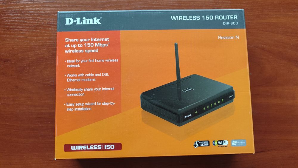 Маршрутизатор роутер D-Link DIR-300