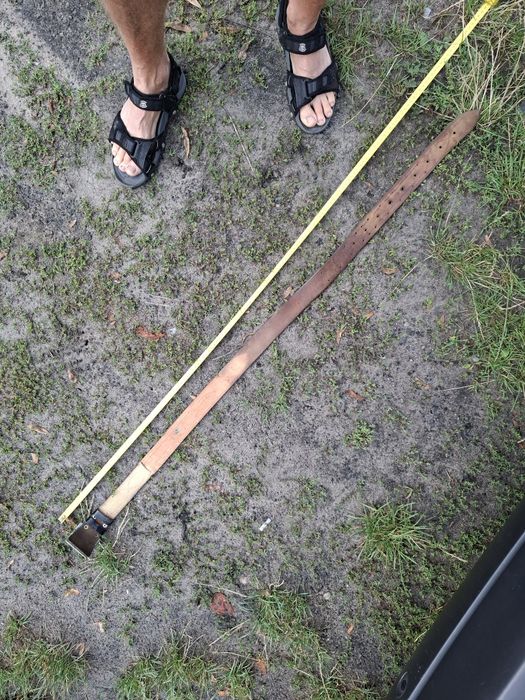 Pas oficerski skora 135 cm