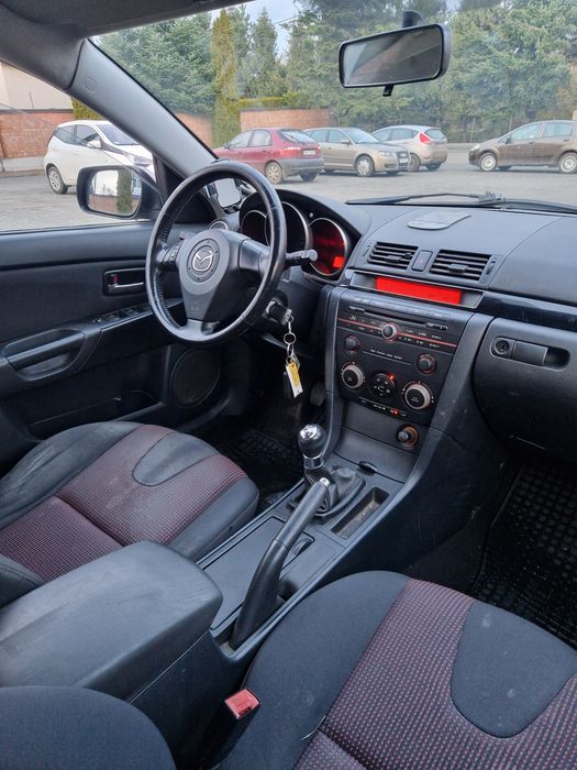 Mazda 3 2005r 1.6-benz. 180-tyś.km.