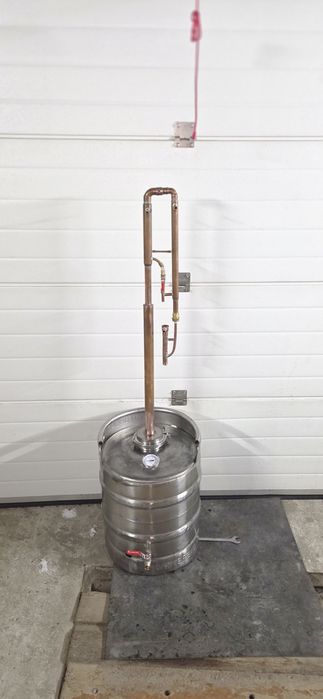 Мідна укріплююча колона 35мм