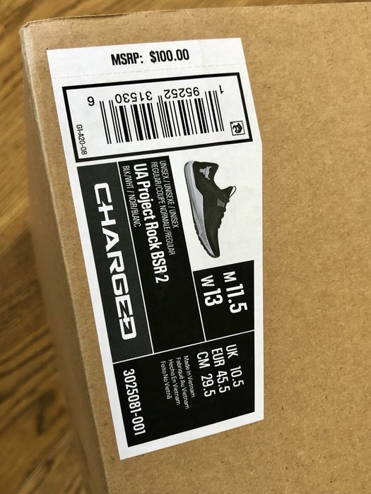 Under Armour UA Project Rock 45.5