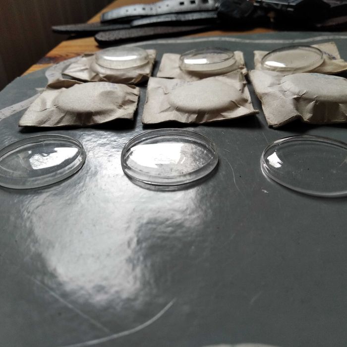 Szkiełko do zegarka okrągłe o